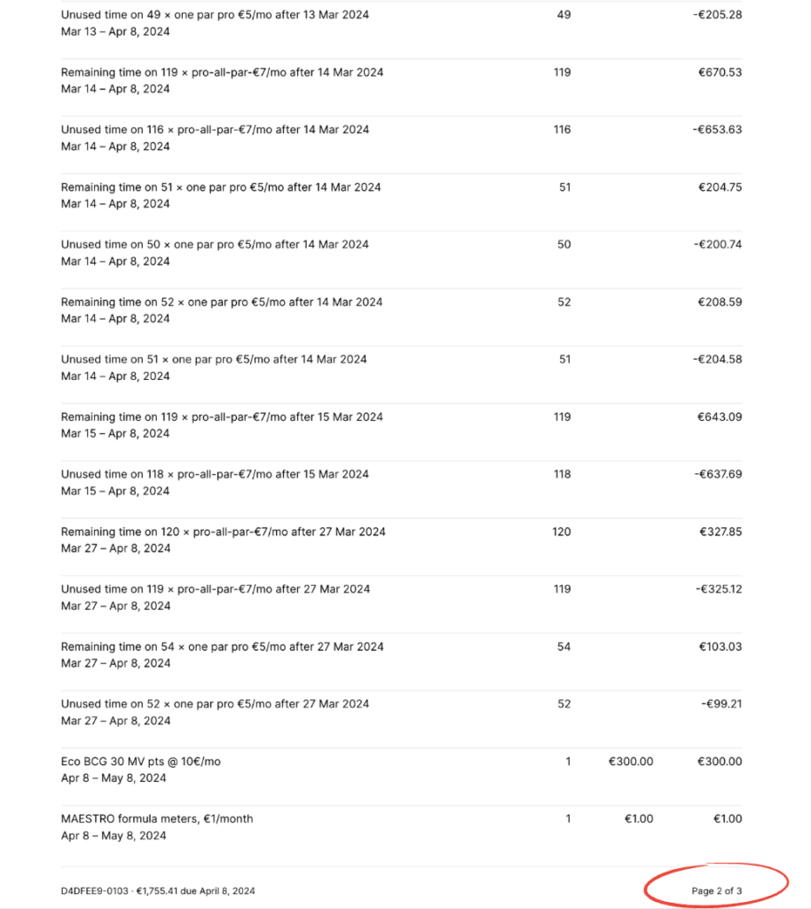 Stripe invoice#2